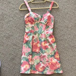 LIKE NEW  floral/tropical dress by As You Wish